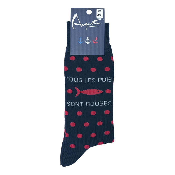 Chaussettes tous les poissons rouges
