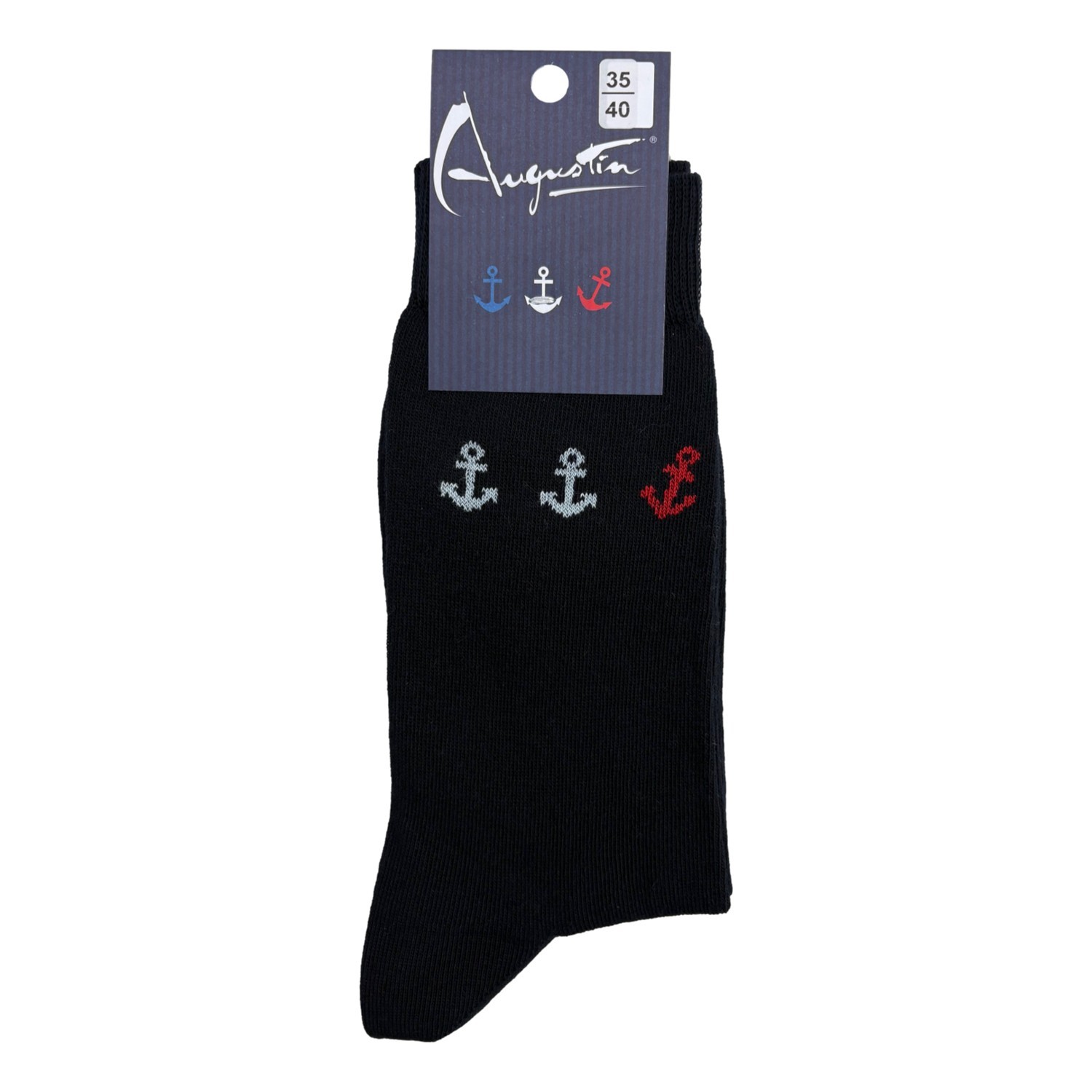 Chaussettes motif ancre