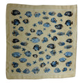 Bandana Poissons coloris beige – Boutique Augustin
