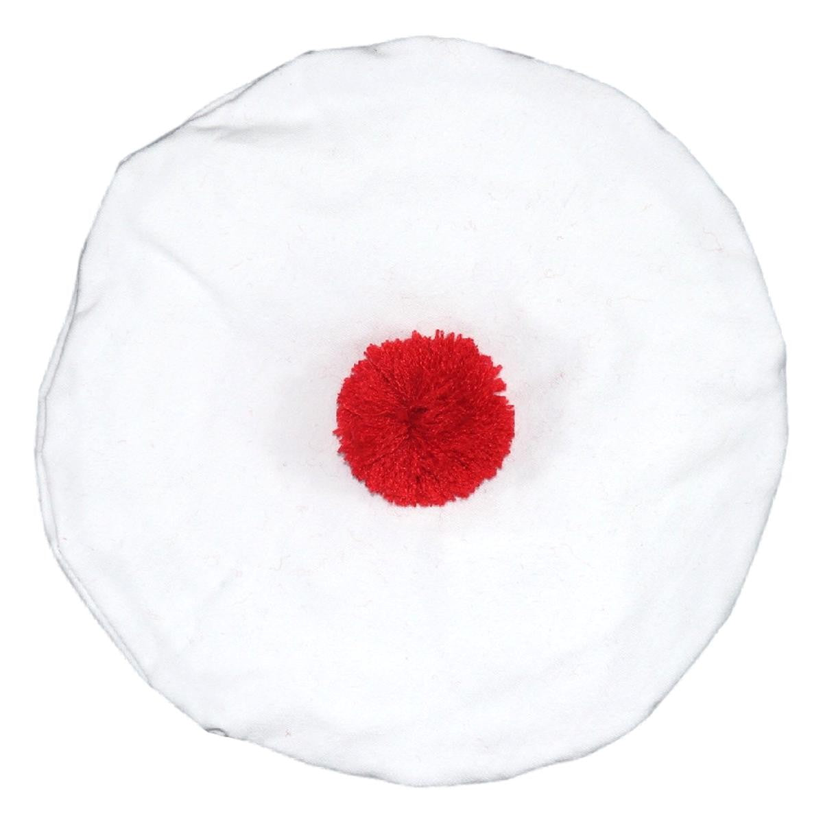 Béret pompon rouge – Boutique Augustin