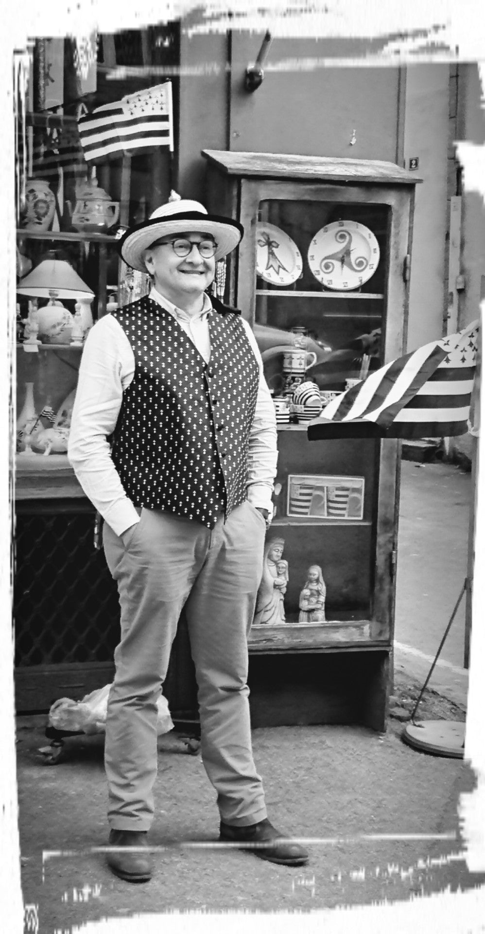 Chapeau breton en paille (le véritable) – Boutique Augustin (vue 4)