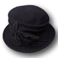 Chapeau Laine Bouillie avec Fleur – Boutique Augustin