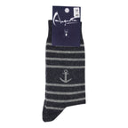 Chaussette Ancre rayure – Boutique Augustin (vue 4)