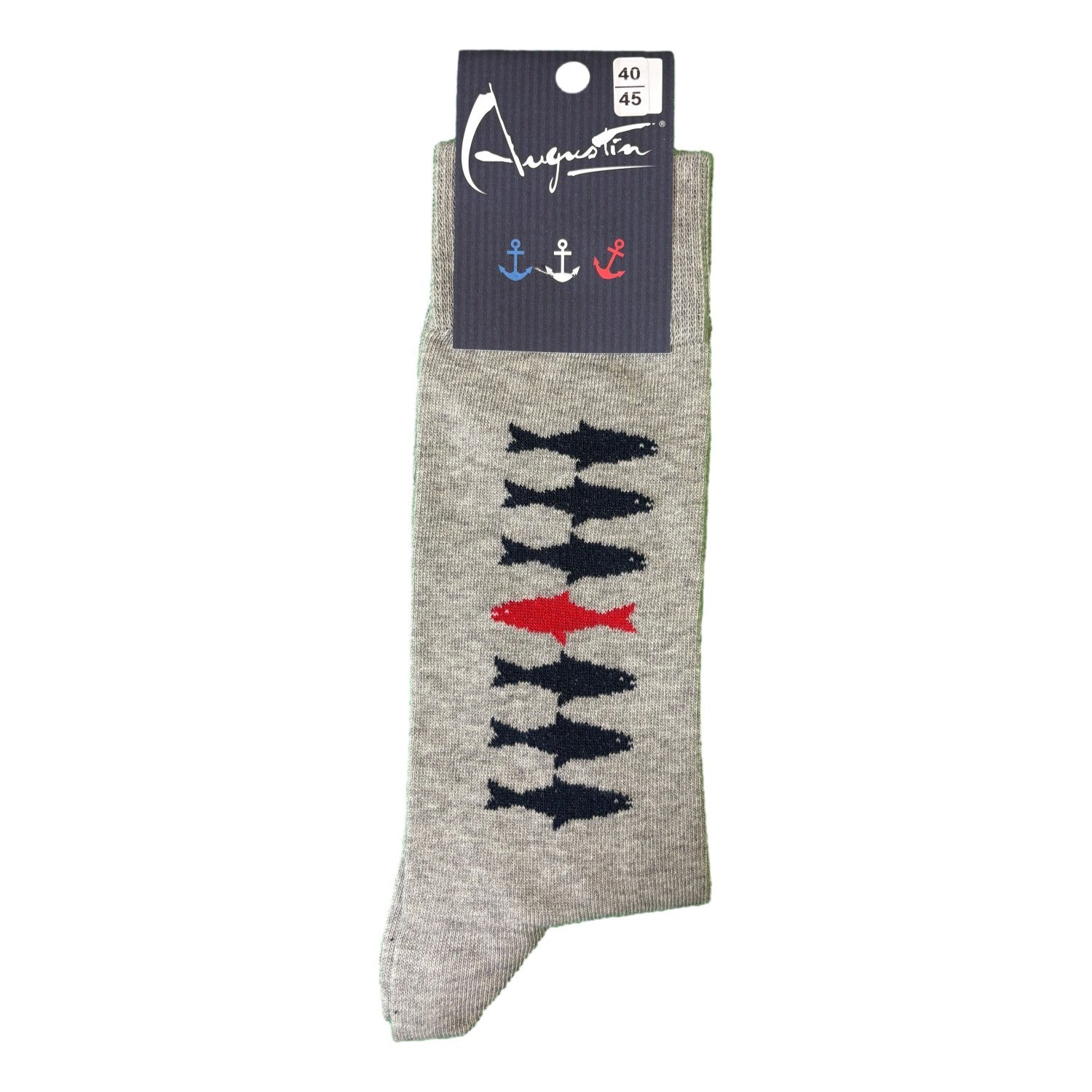 Chaussettes barrette poissons – Boutique Augustin (vue 4)
