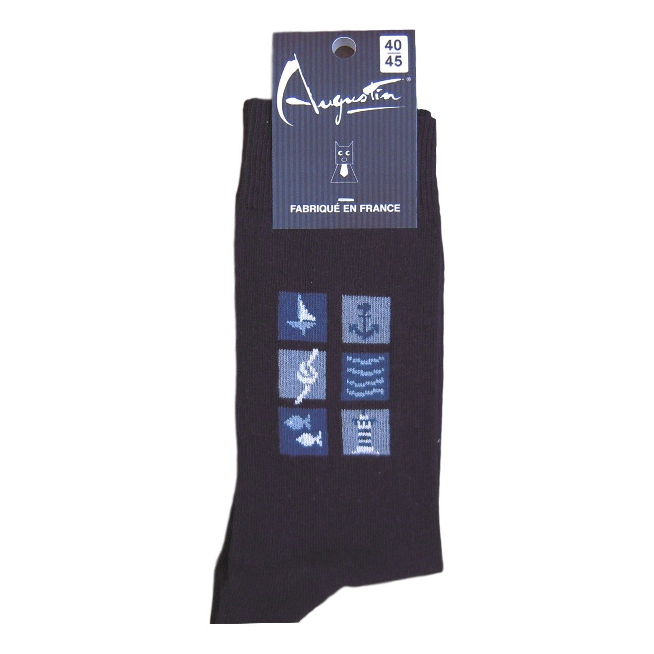 Chaussettes carreaux – Boutique Augustin (vue 3)