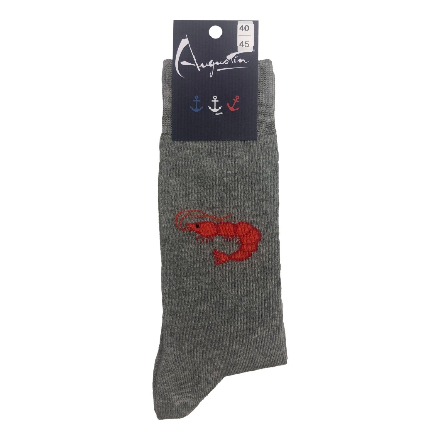 Chaussettes crevette – Boutique Augustin (vue 2)