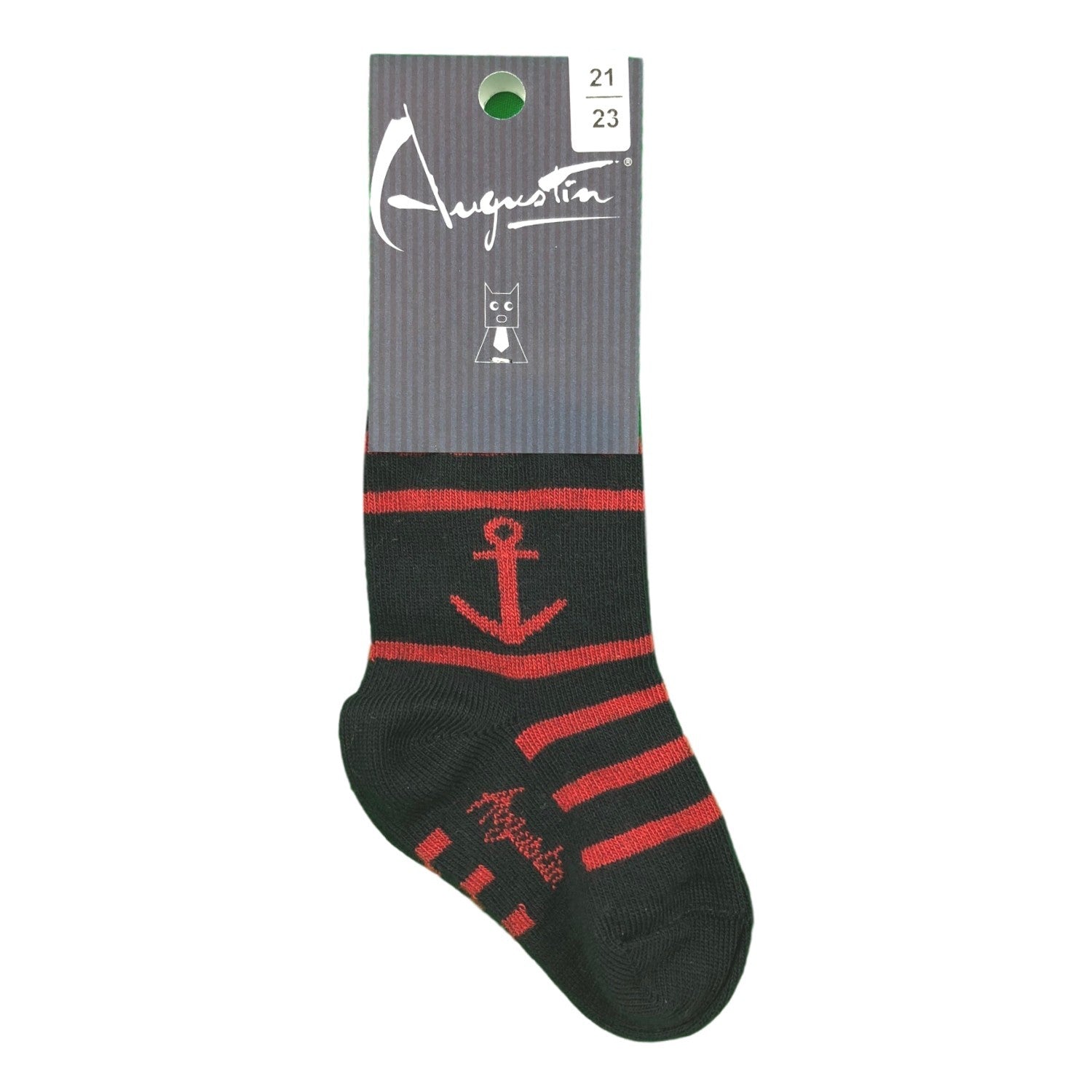 Chaussettes Enfant Ancre Rayée – Boutique Augustin (vue 4)