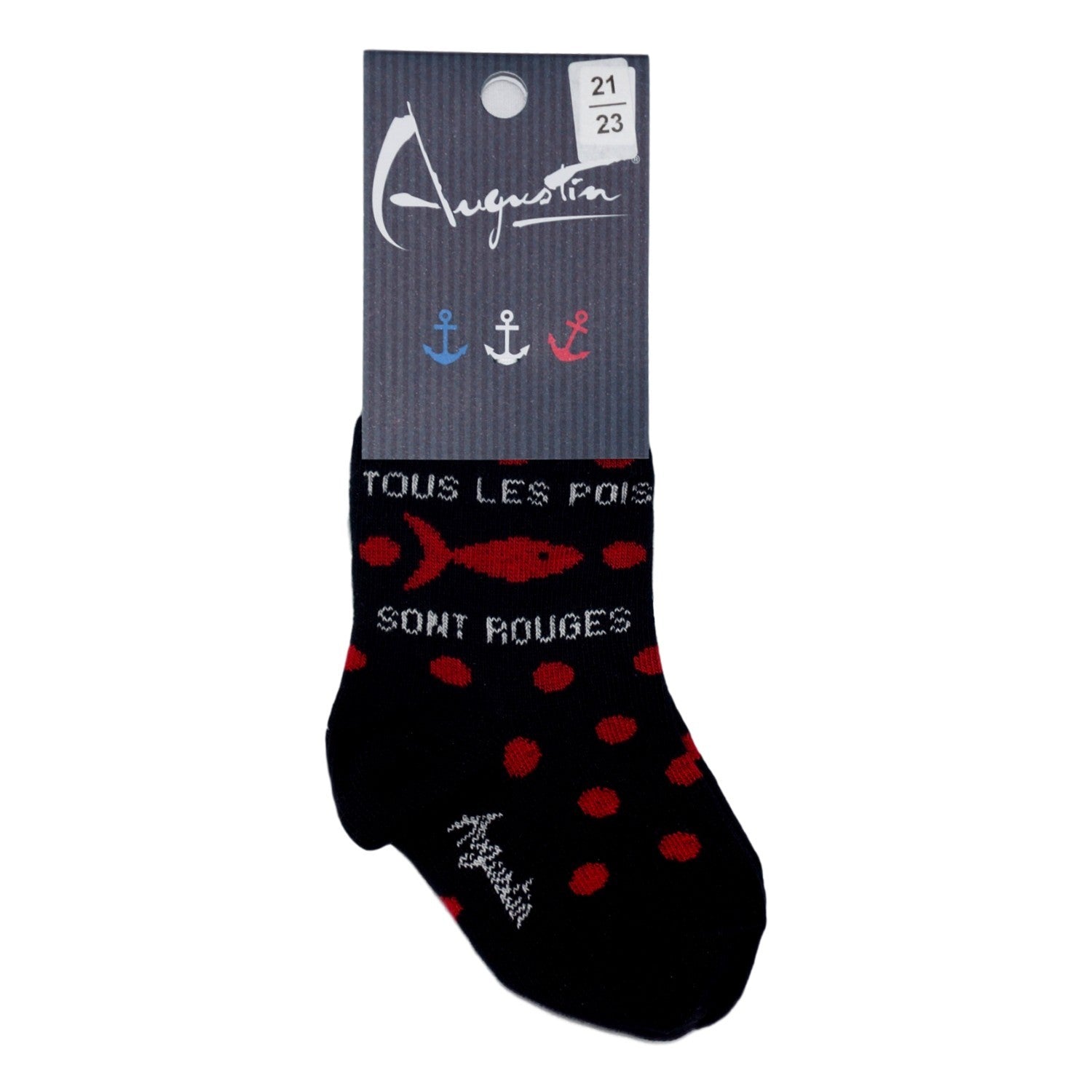 Chaussettes Enfant poisson rouge – Boutique Augustin