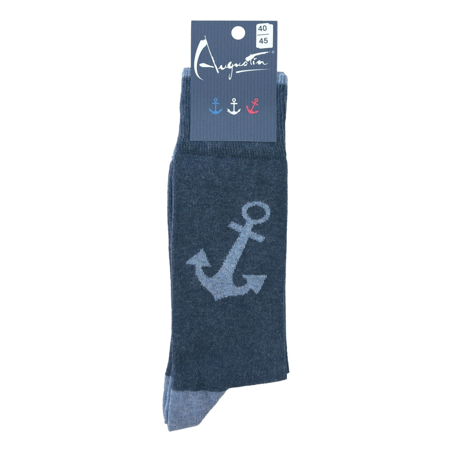 Chaussettes grande ancre Ancora – Boutique Augustin (vue 3)
