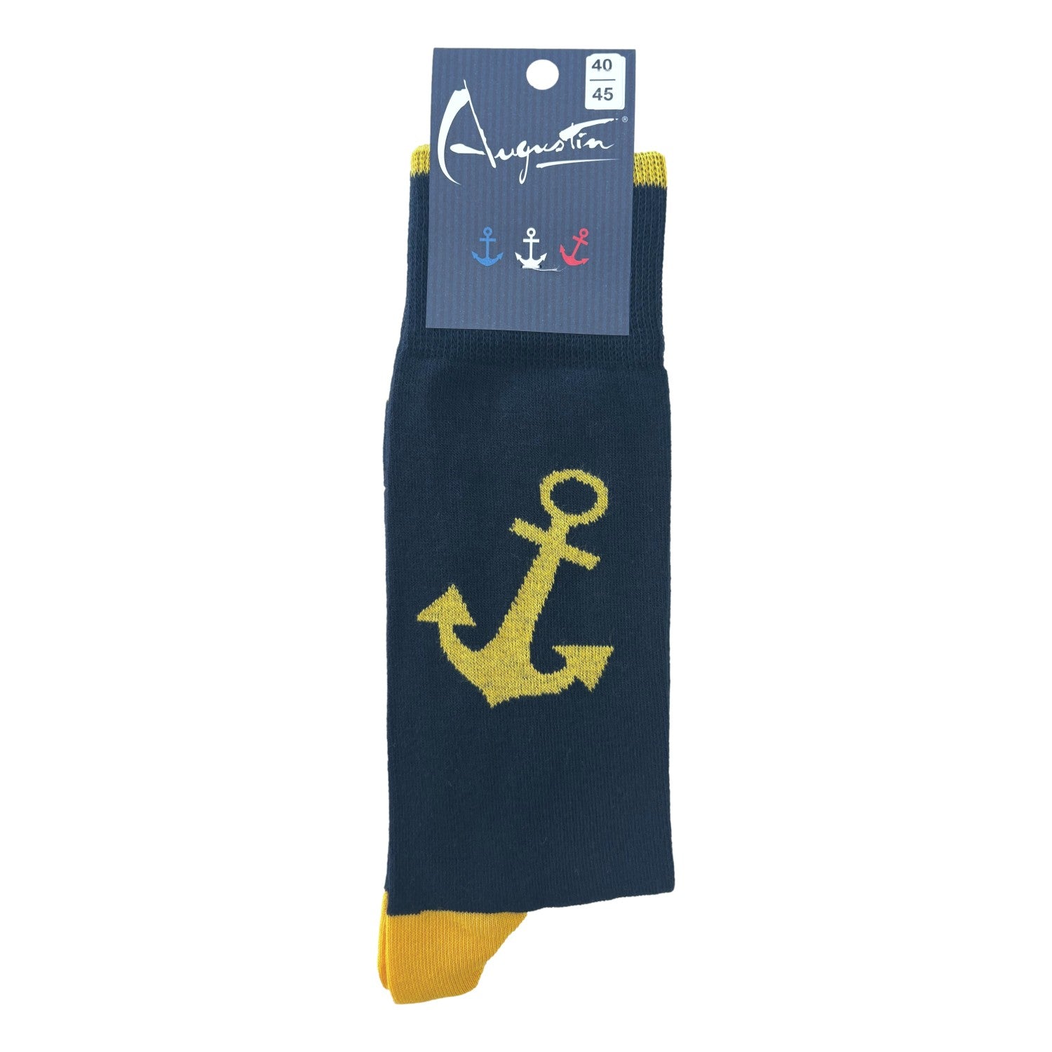 Chaussettes grande ancre Ancora – Boutique Augustin (vue 4)