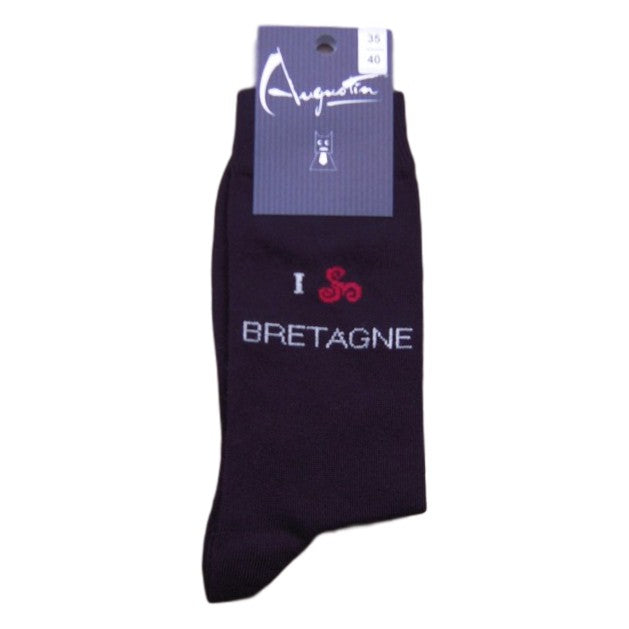 Chaussettes I love Bretagne – Boutique Augustin