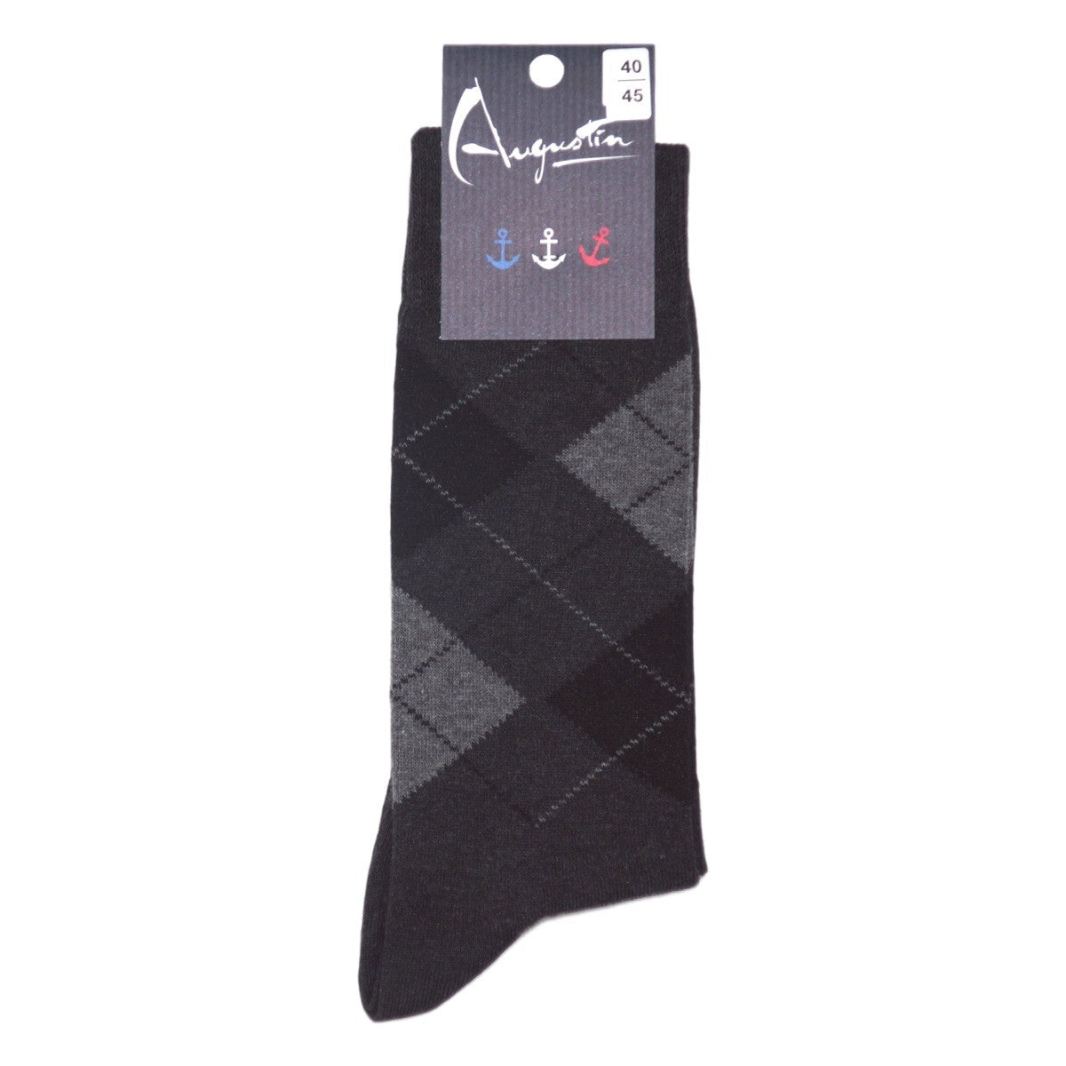 Chaussettes intarsia – Boutique Augustin (vue 3)