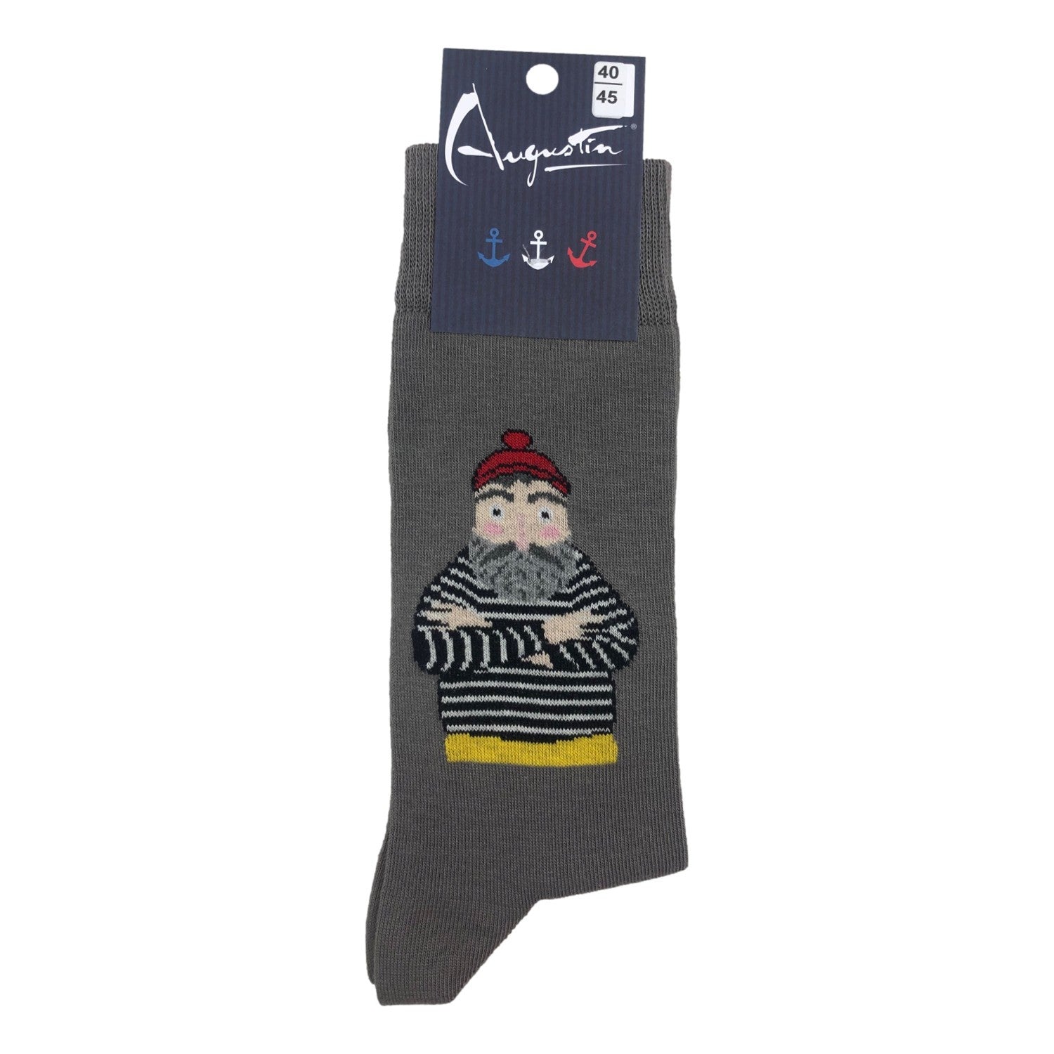 Chaussettes Loup de mer – Boutique Augustin (vue 2)
