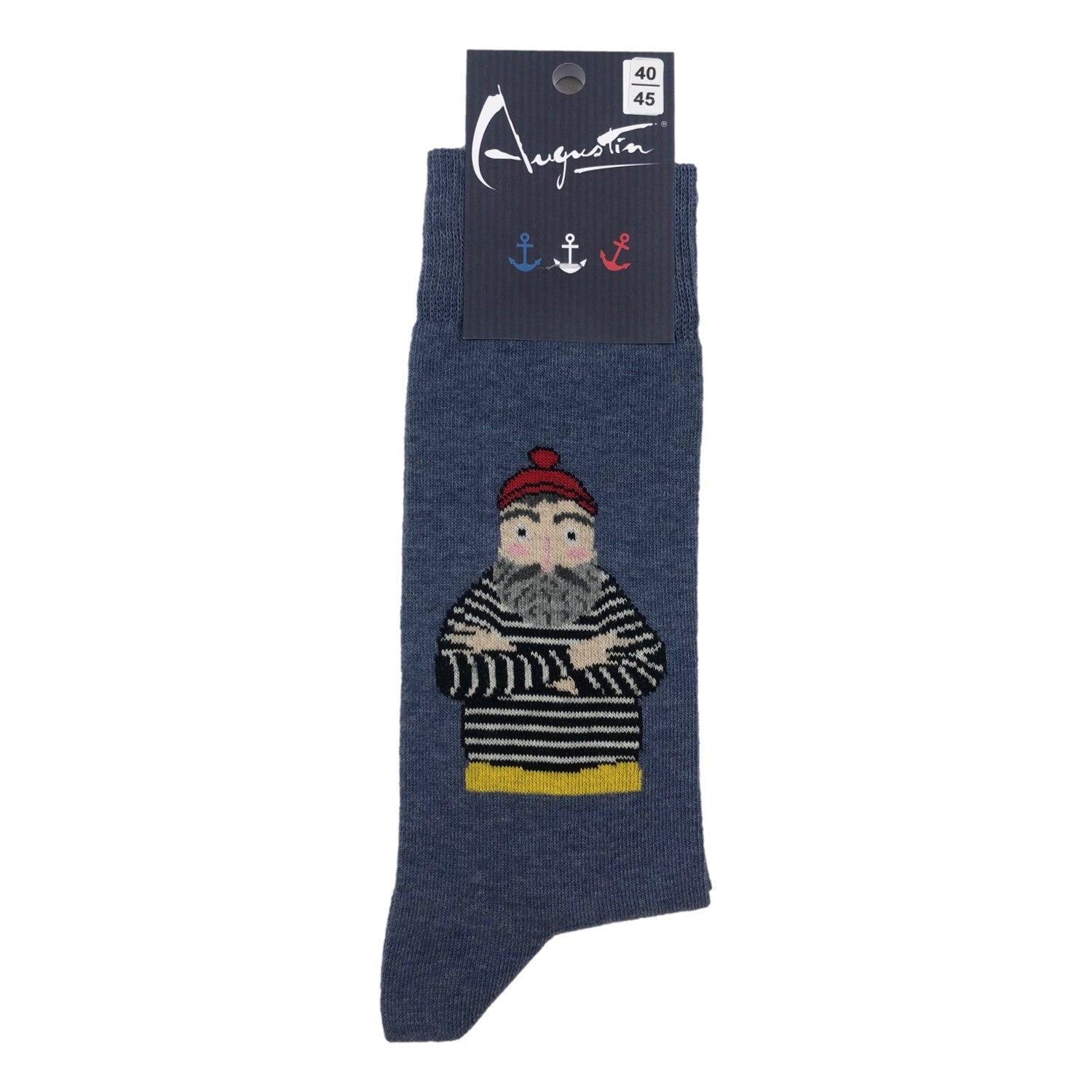 Chaussettes Loup de mer – Boutique Augustin (vue 4)