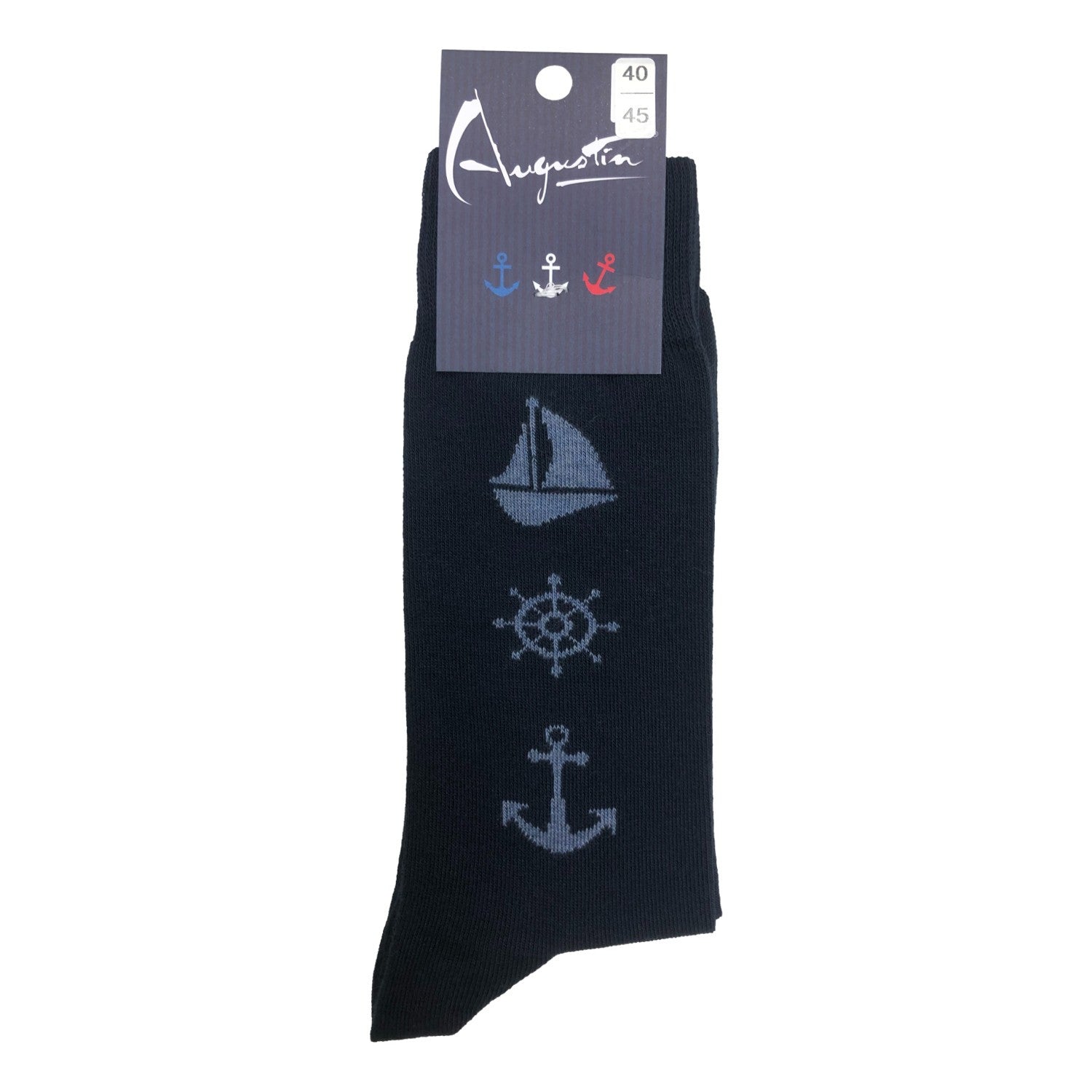 Chaussettes mode marine – Boutique Augustin (vue 2)