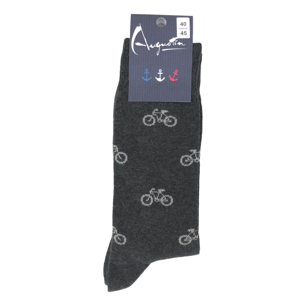 Chaussettes motif vélo – Boutique Augustin (vue 2)