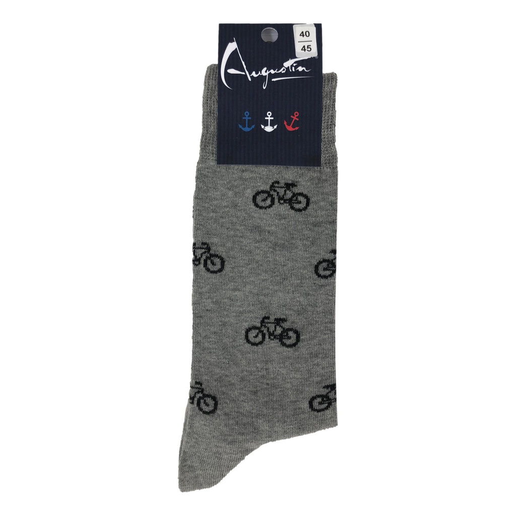 Chaussettes motif vélo – Boutique Augustin (vue 4)
