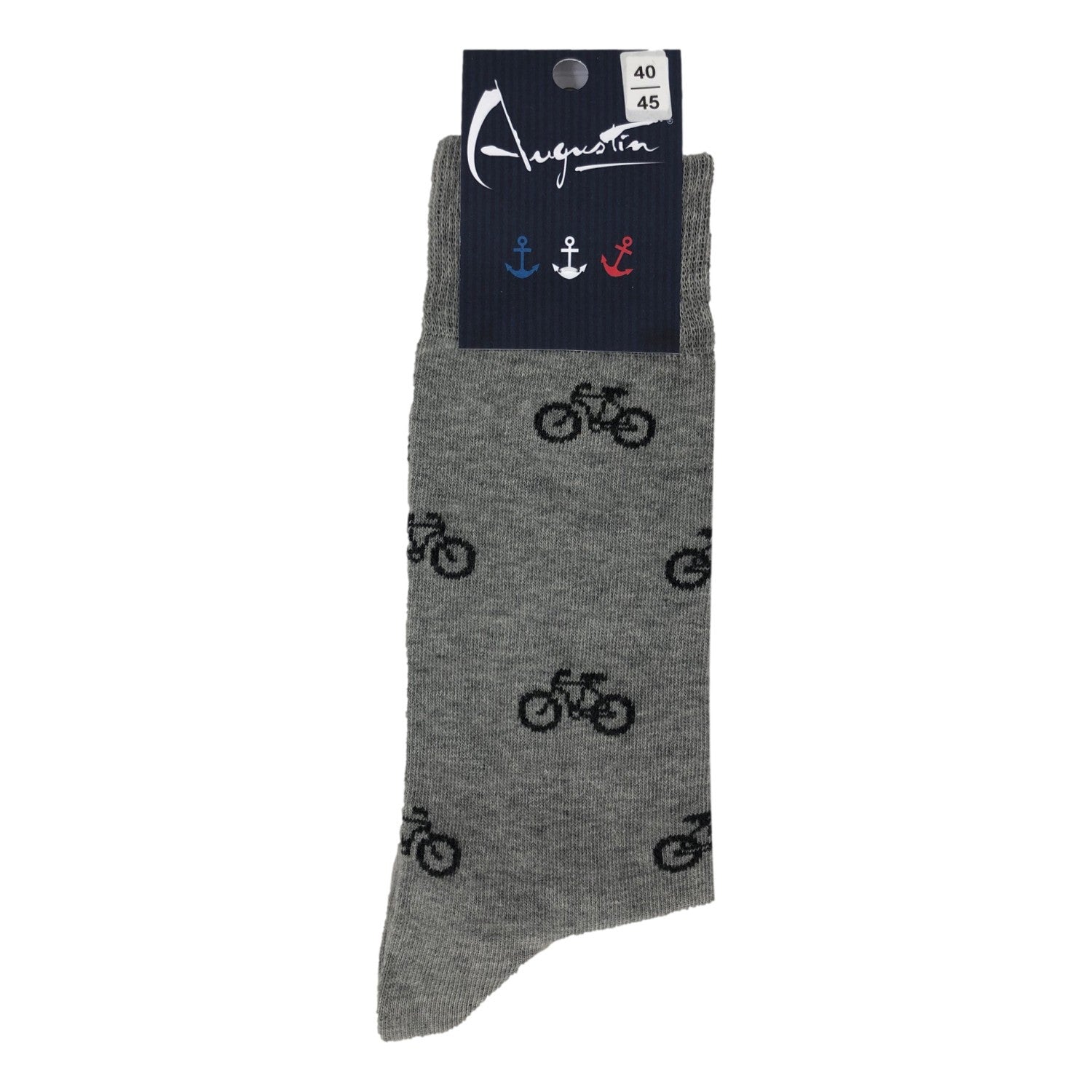 Chaussettes motif vélo – Boutique Augustin (vue 4)