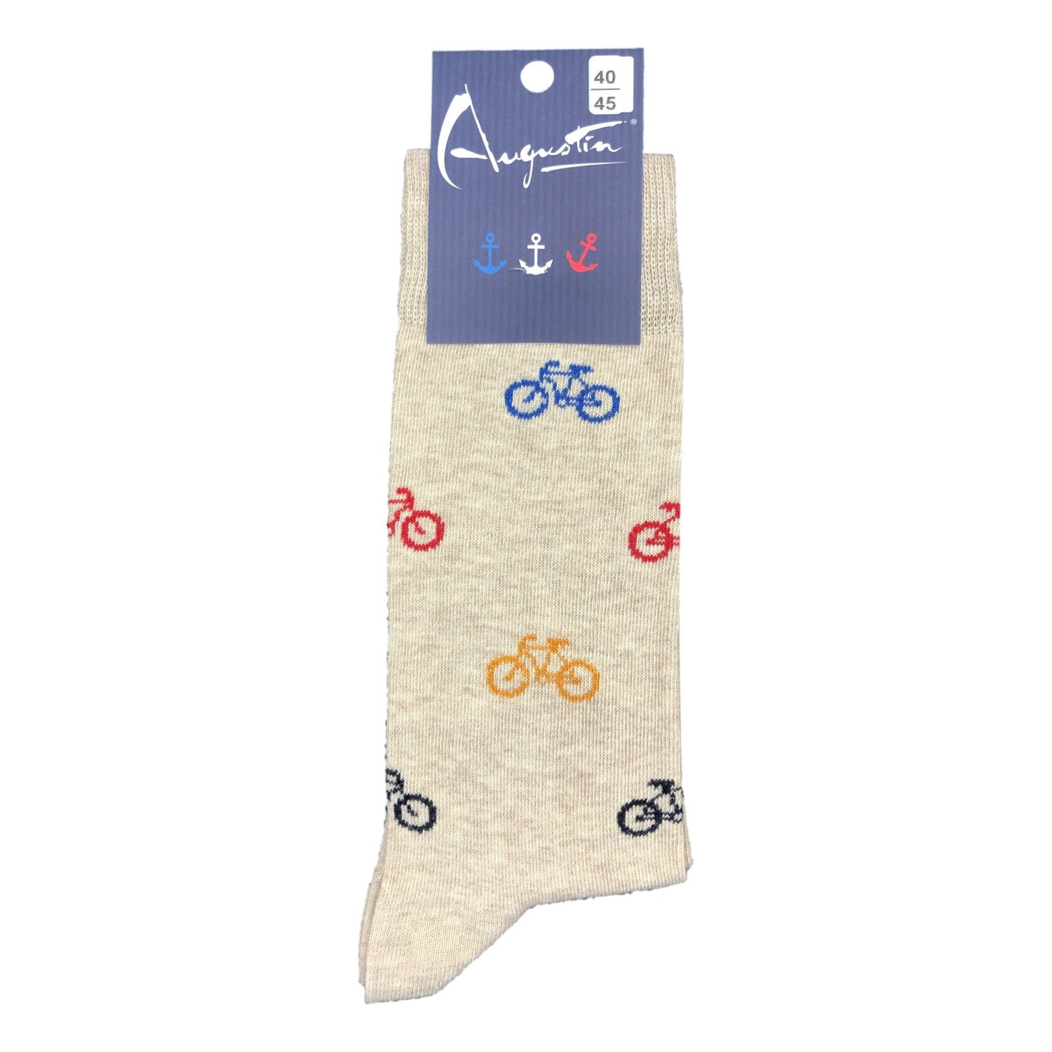 Chaussettes motif vélo – Boutique Augustin (vue 5)