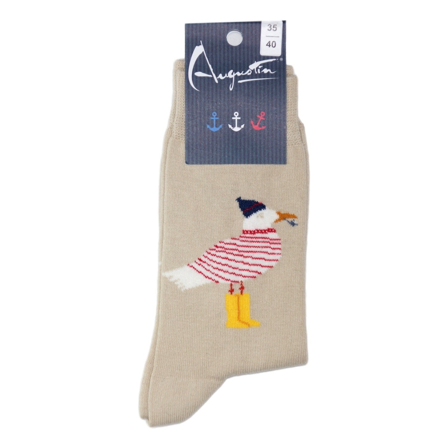 Chaussettes Ginette la Mouette – Boutique Augustin (vue 2)