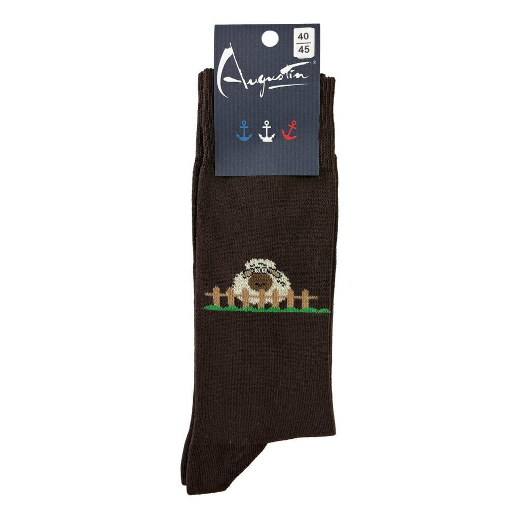 Chaussettes mouton barrière – Boutique Augustin (vue 2)