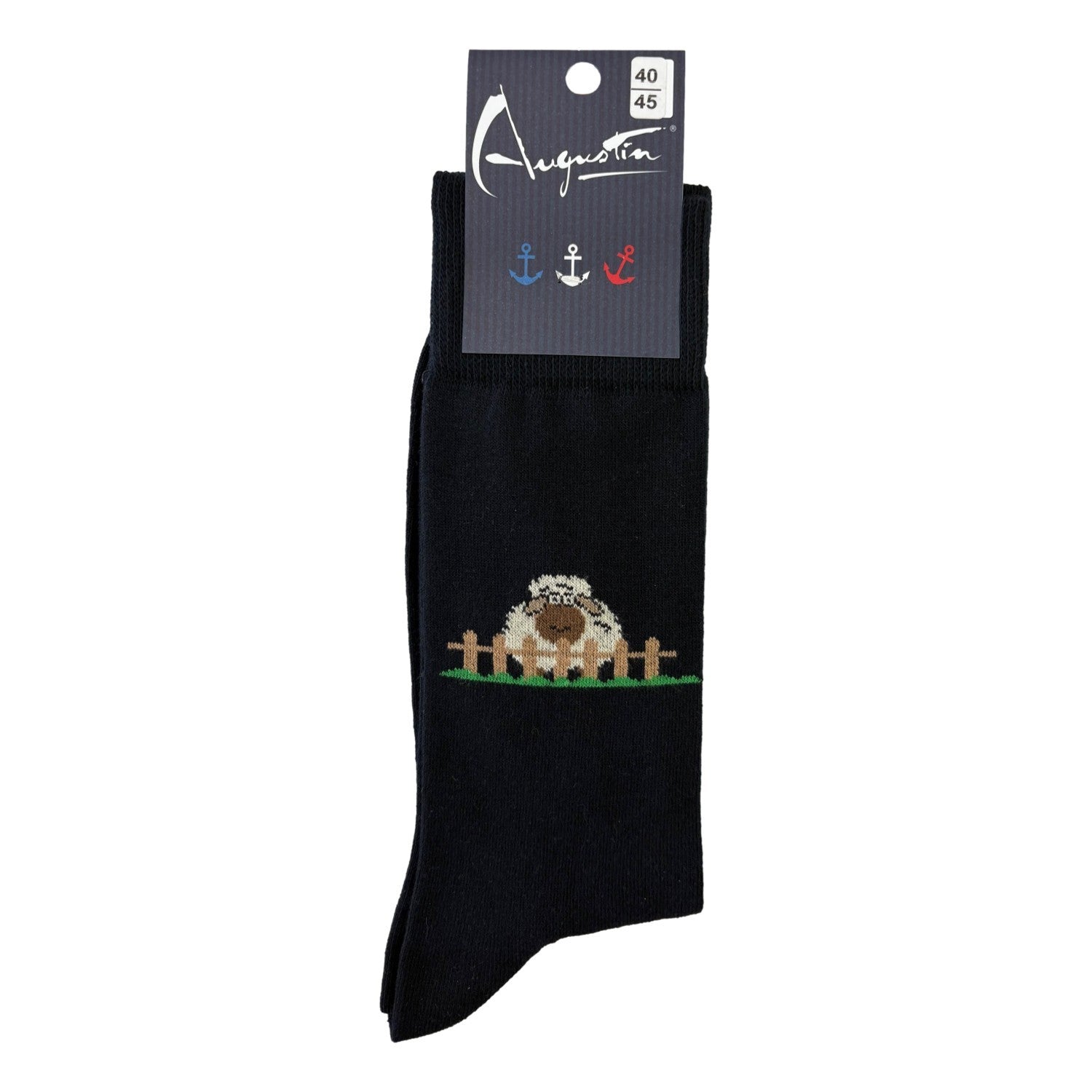 Chaussettes mouton barrière – Boutique Augustin