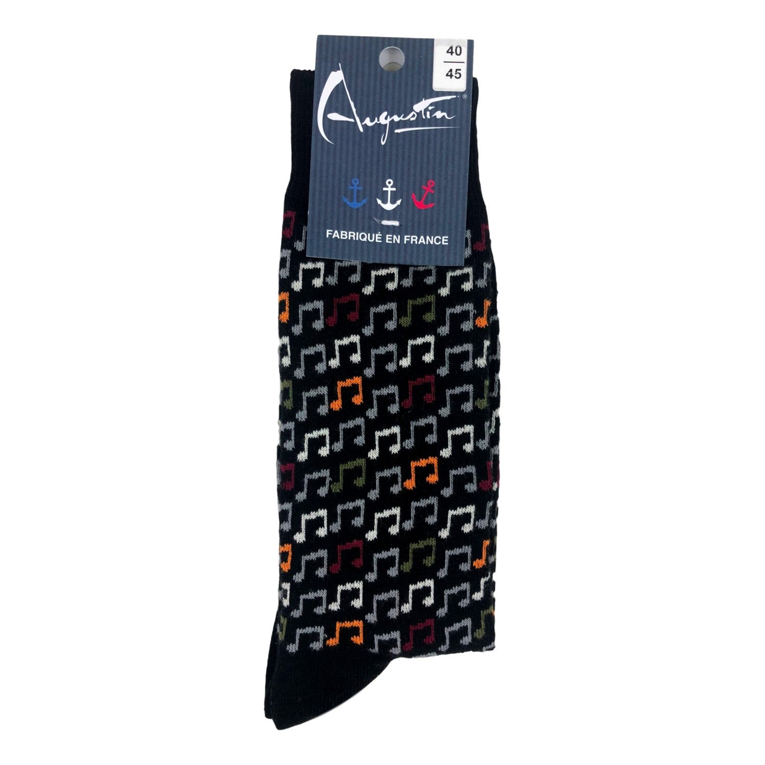 Chaussettes musique croches – Boutique Augustin
