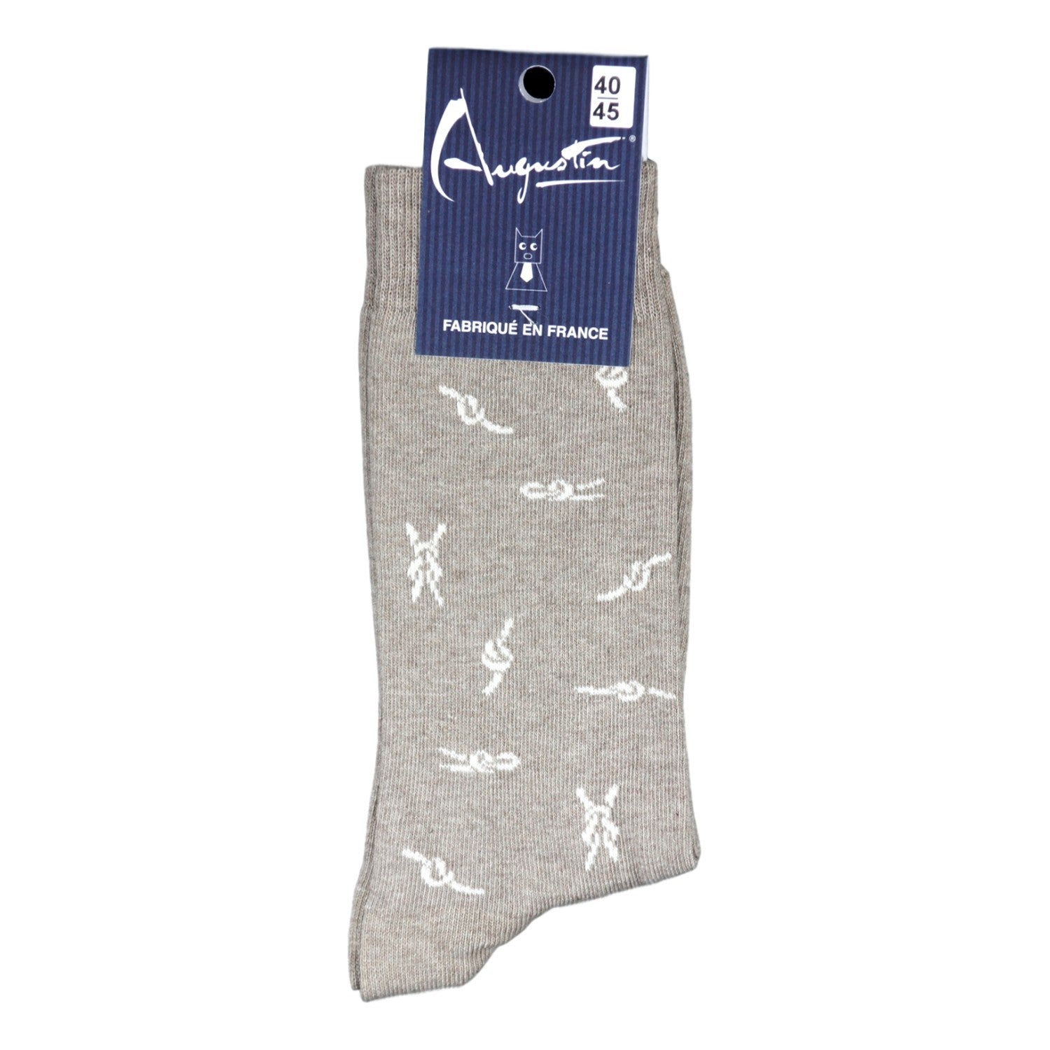 Chaussettes noeuds all over – Boutique Augustin