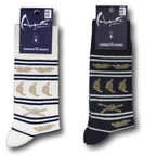 Chaussettes noeuds rayés – Boutique Augustin
