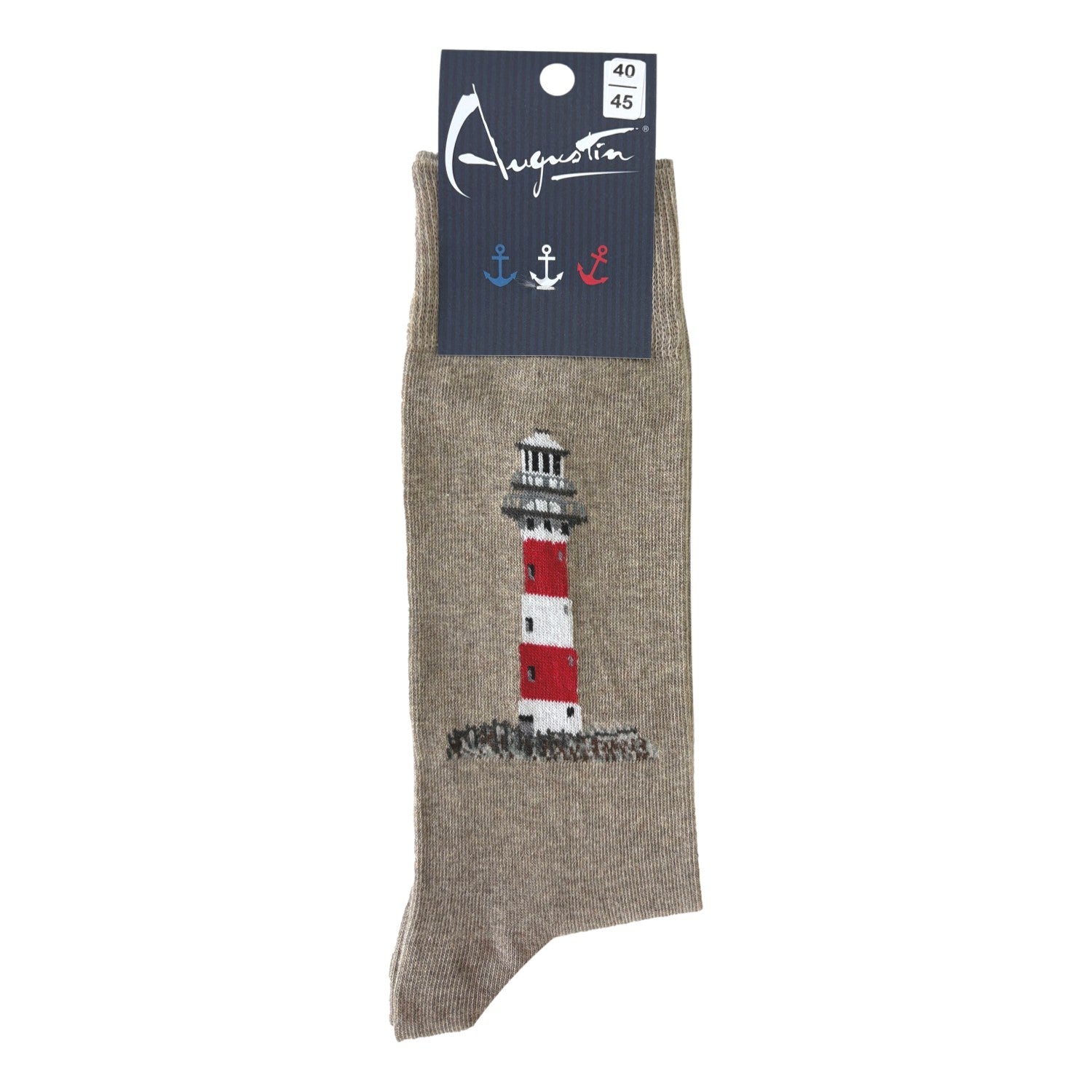 Chaussettes Phare de Newport – Boutique Augustin (vue 2)