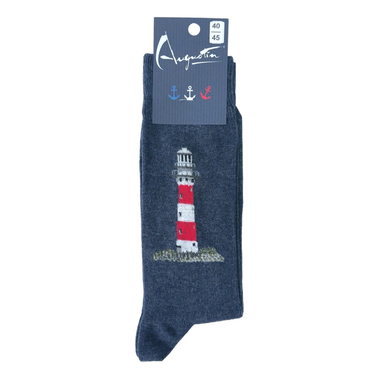 Chaussettes Phare de Newport – Boutique Augustin (vue 3)