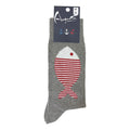 Chaussettes Poisson rayé – Boutique Augustin (vue 2)