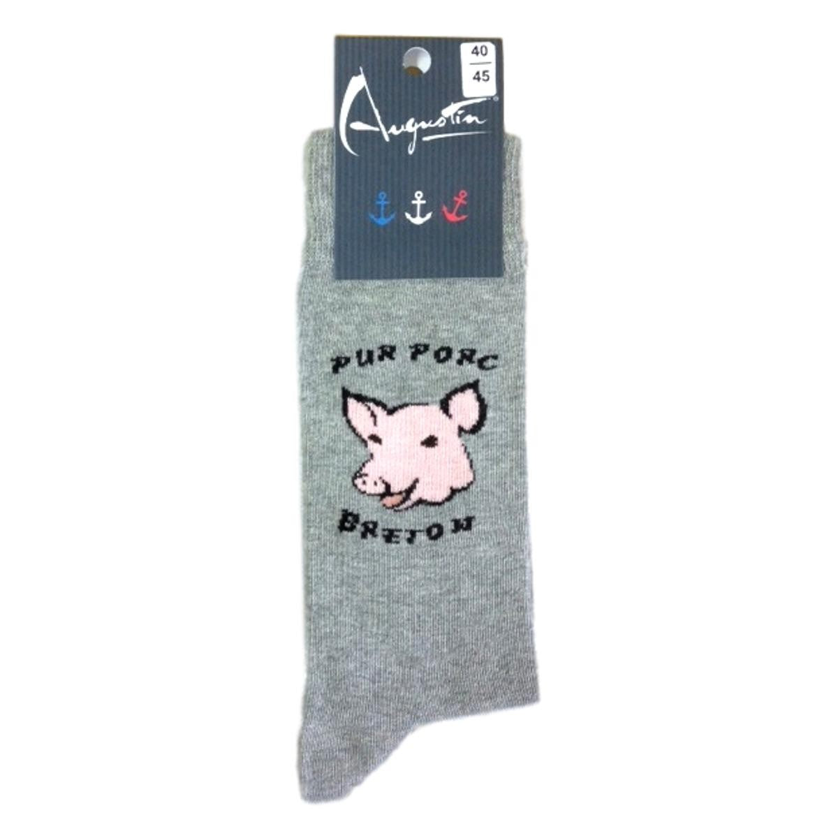 Chaussettes pur porc breton – Boutique Augustin