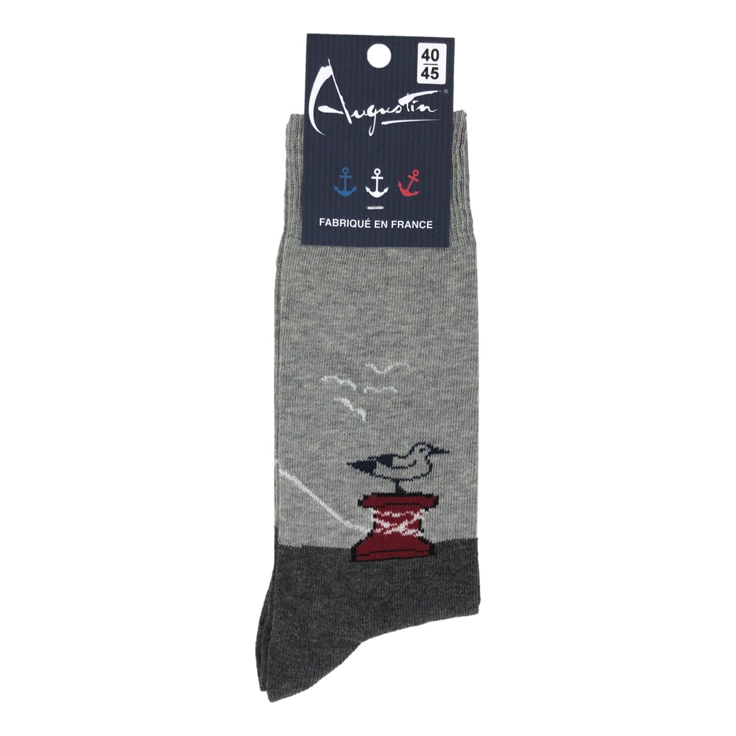 Chaussettes Quai Mouette – Boutique Augustin (vue 2)