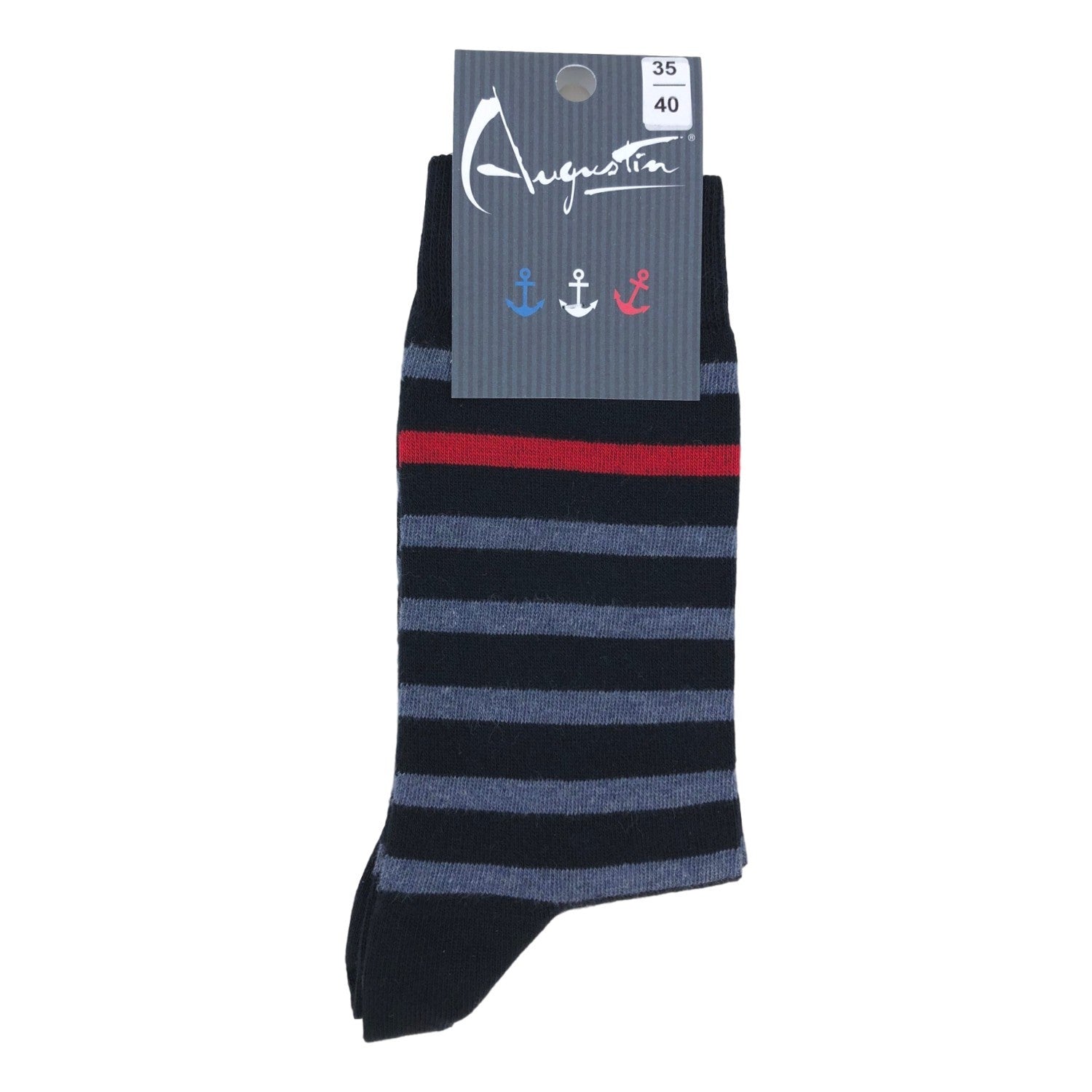 Chaussettes Rayées – Boutique Augustin (vue 3)