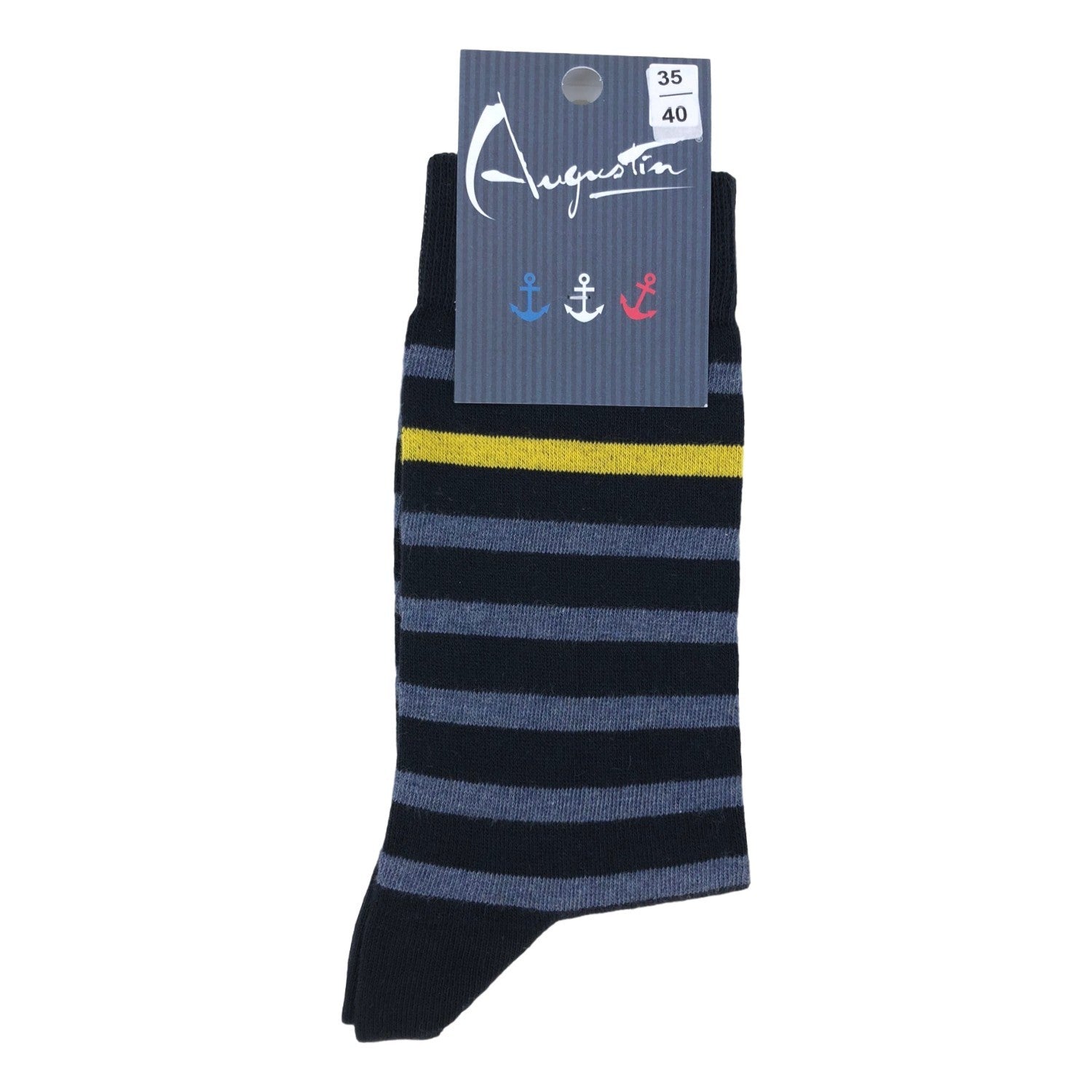 Chaussettes Rayées – Boutique Augustin (vue 4)