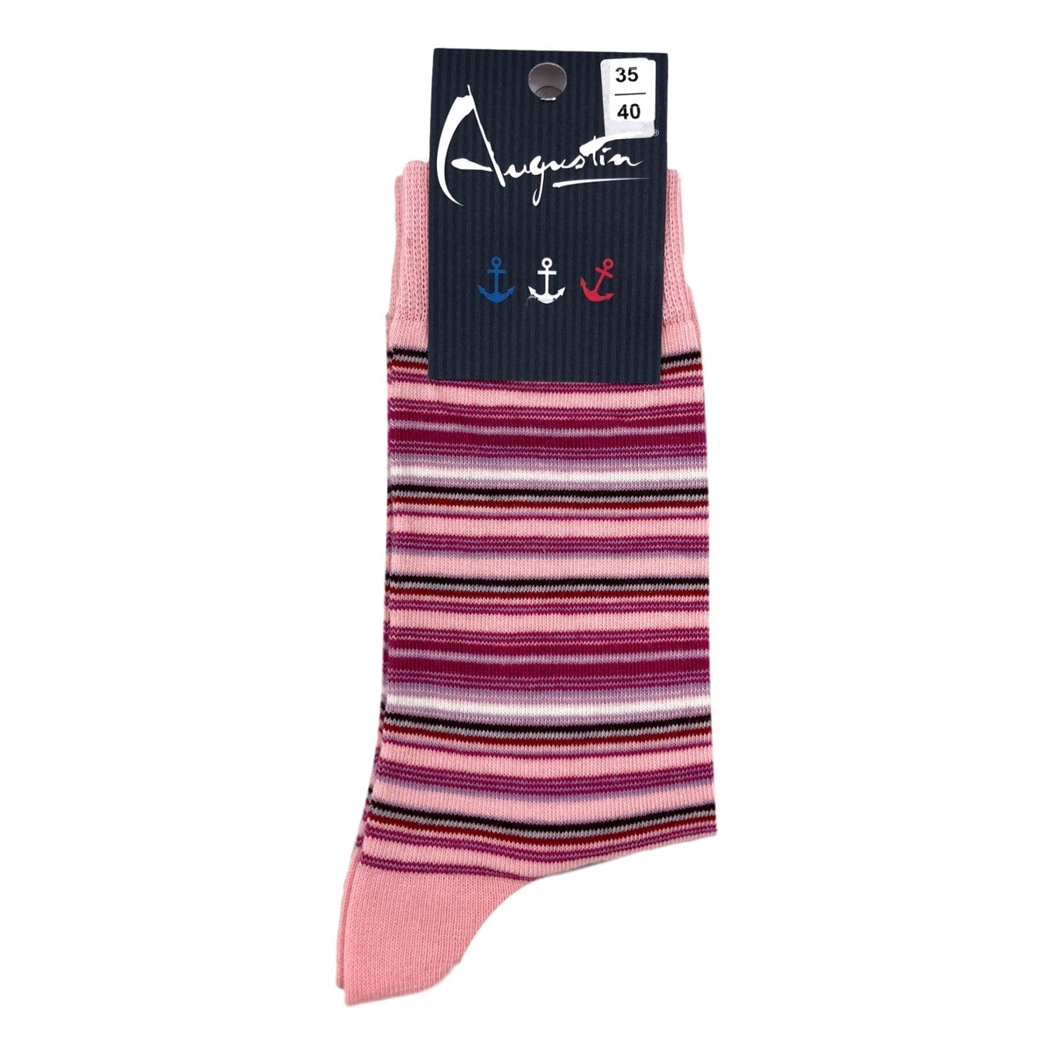 Chaussettes rayures bayadères – Boutique Augustin (vue 3)