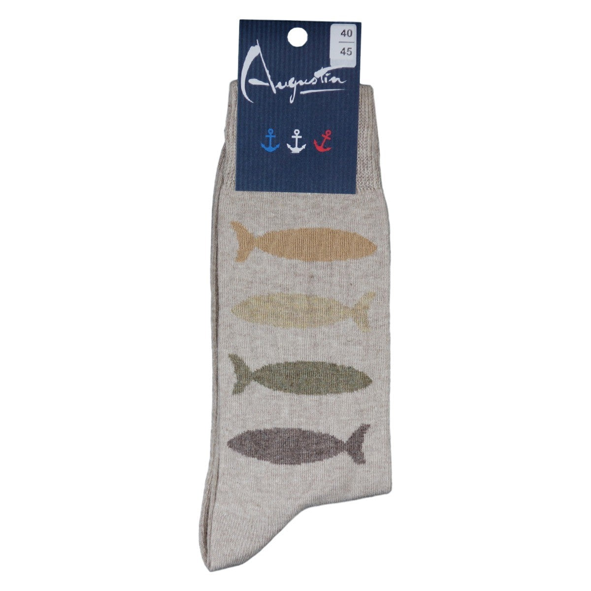 Chaussettes Sardines – Boutique Augustin (vue 3)