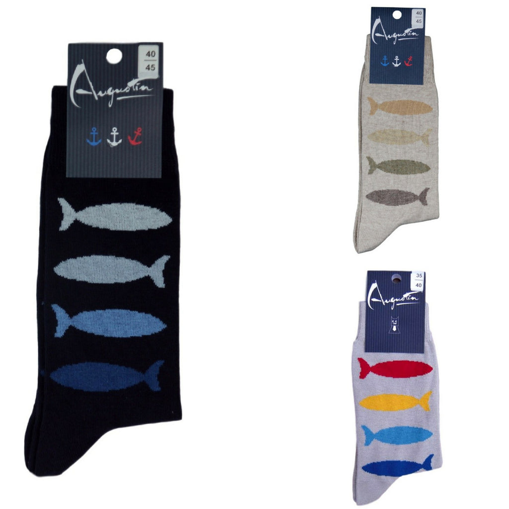 Chaussettes Sardines – Boutique Augustin (vue 4)