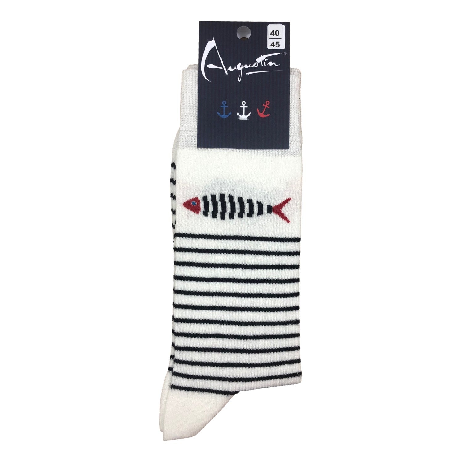 Chaussettes Thon rayé – Boutique Augustin (vue 3)