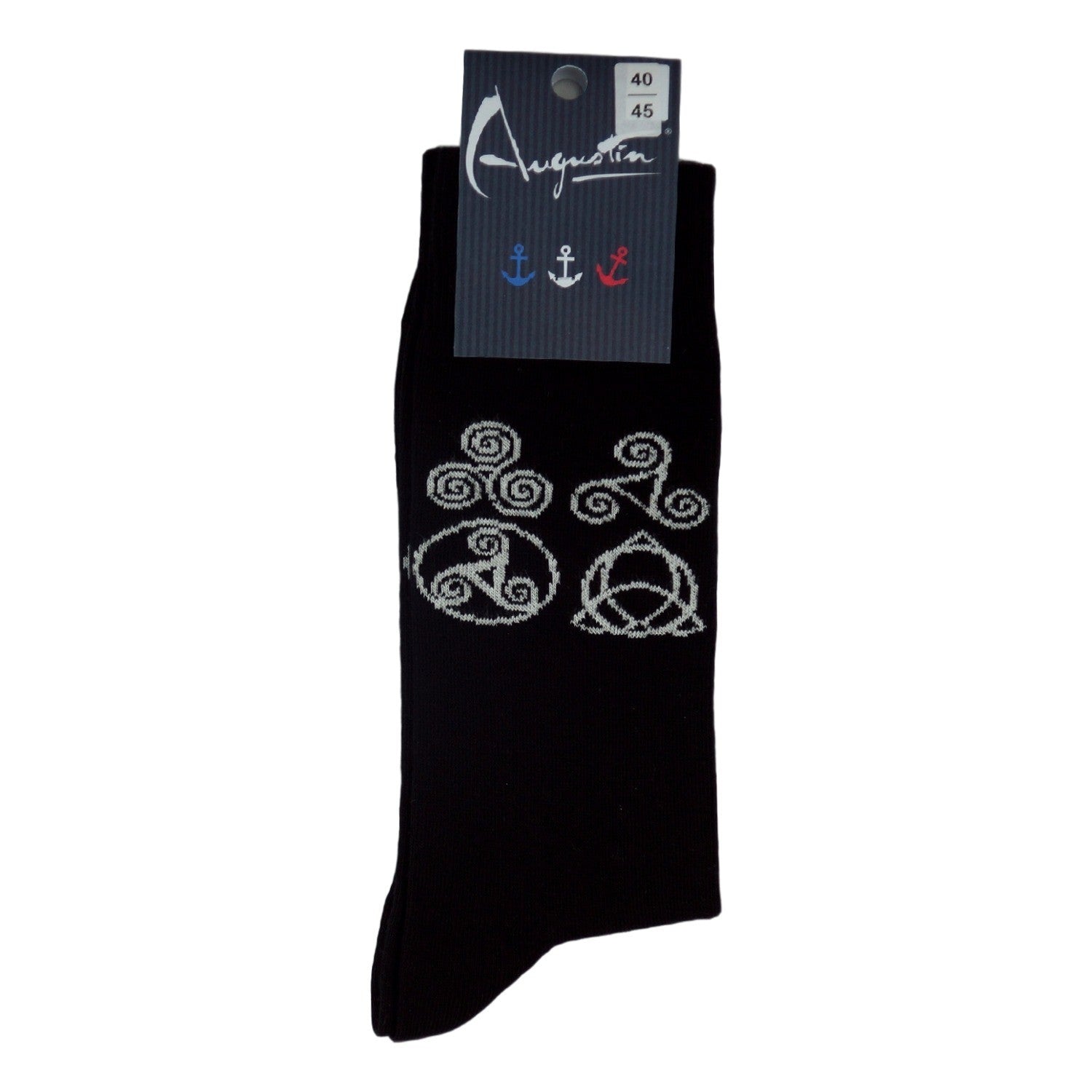 Chaussettes Triskell 4 symboles – Boutique Augustin