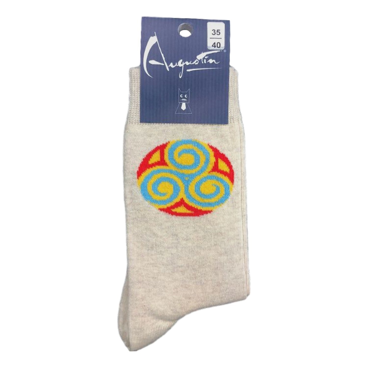 Chaussettes Triskell entrelas – Boutique Augustin