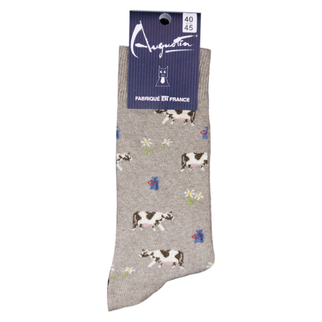 Chaussettes Vache Normande – Boutique Augustin (vue 2)