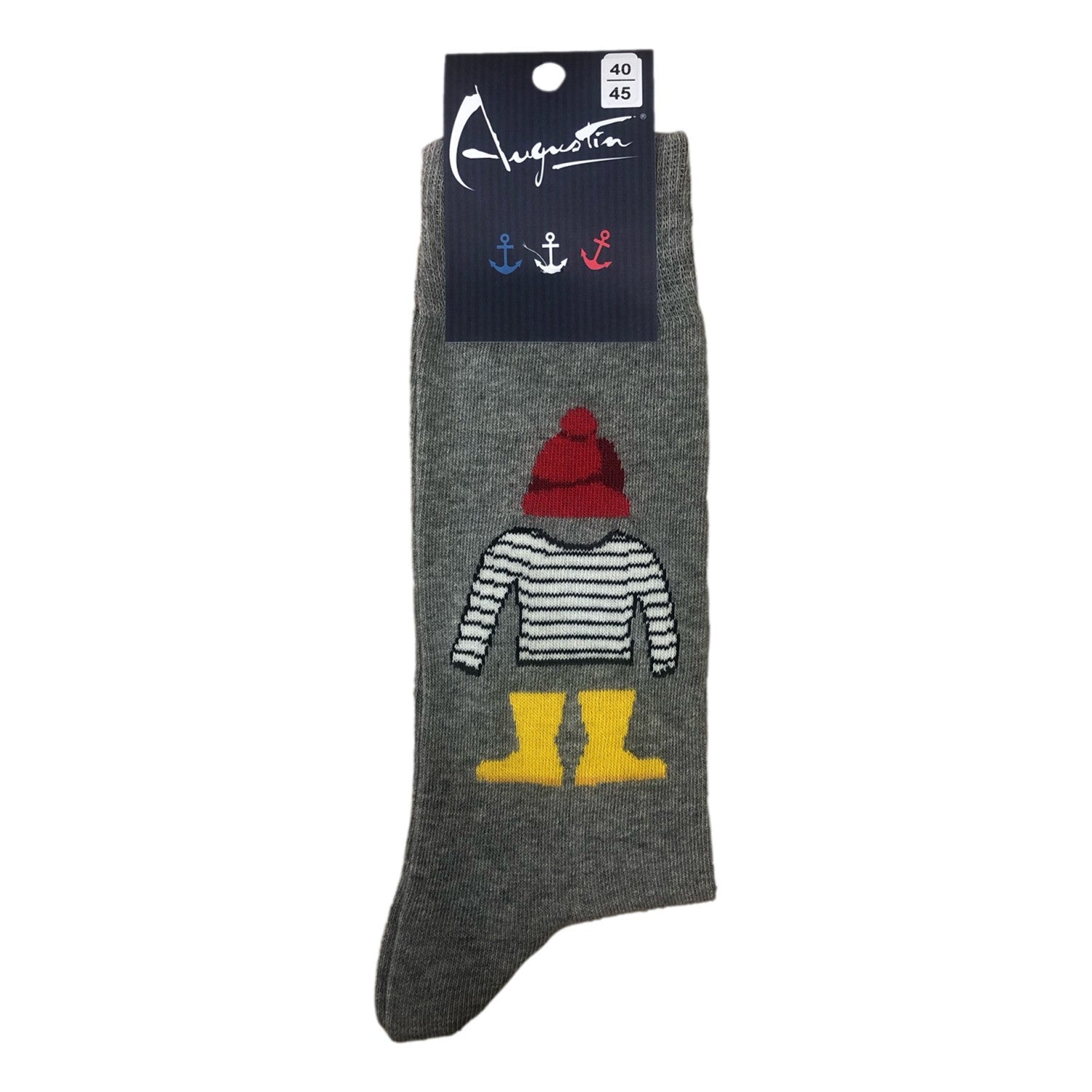 Chaussettes vêtement marin – Boutique Augustin (vue 3)