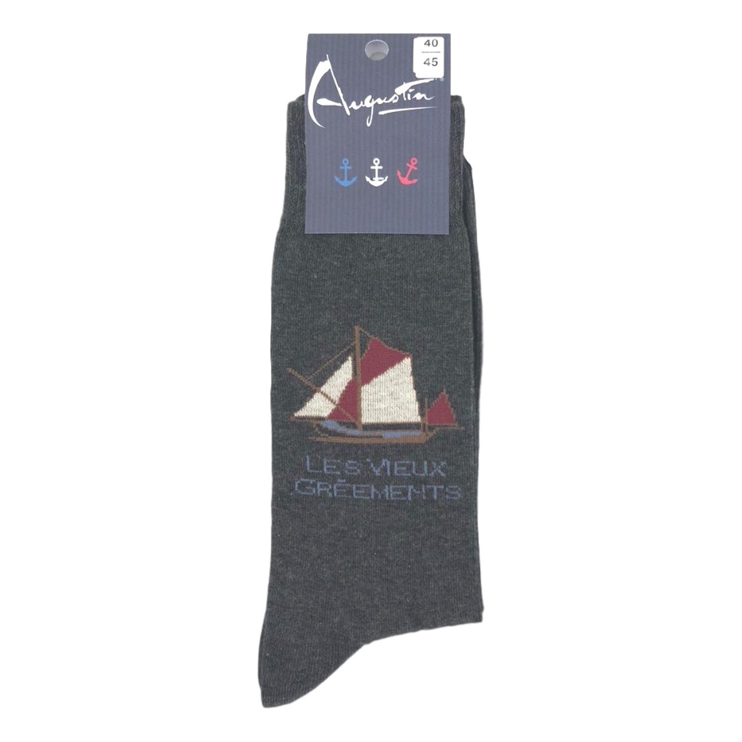 Chaussettes Vieux Gréements – Boutique Augustin (vue 4)