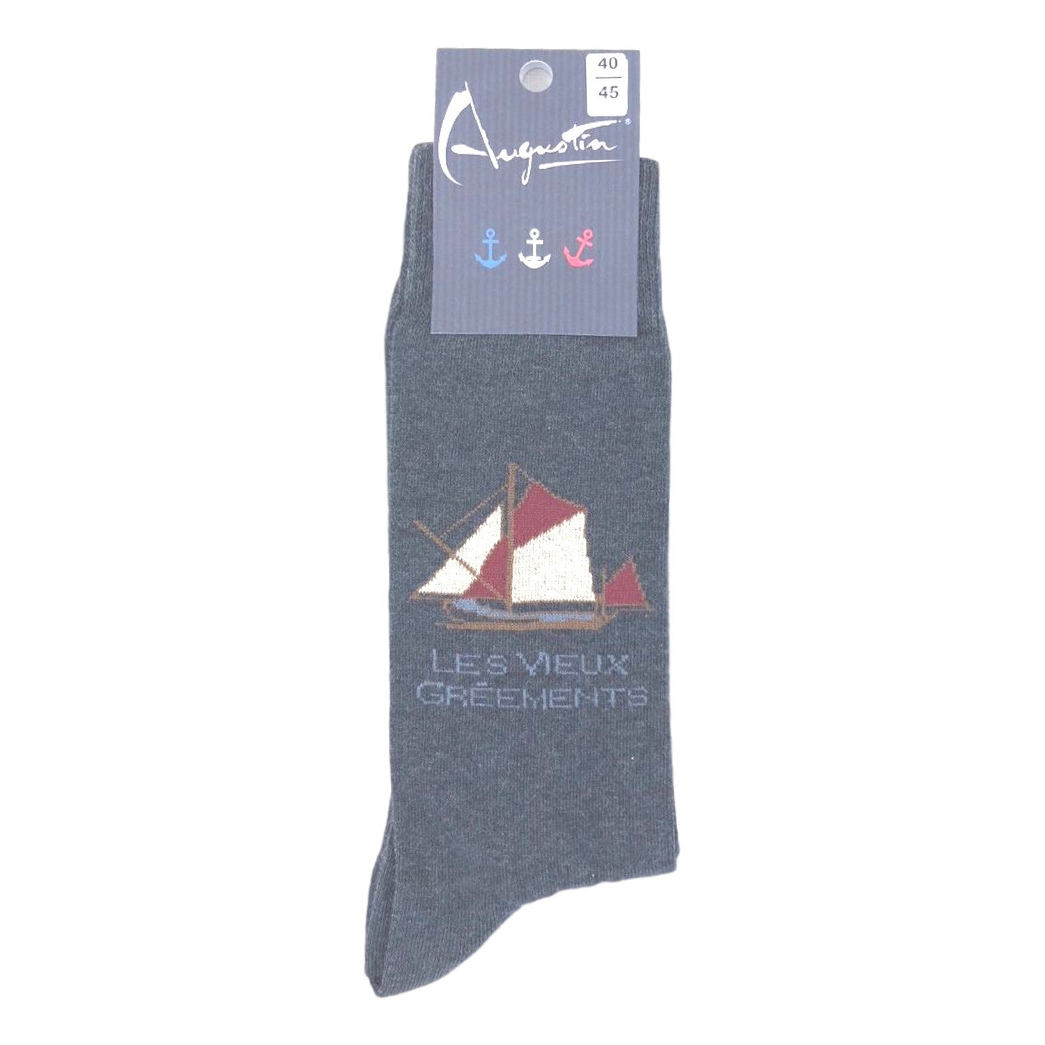 Chaussettes Vieux Gréements – Boutique Augustin (vue 5)