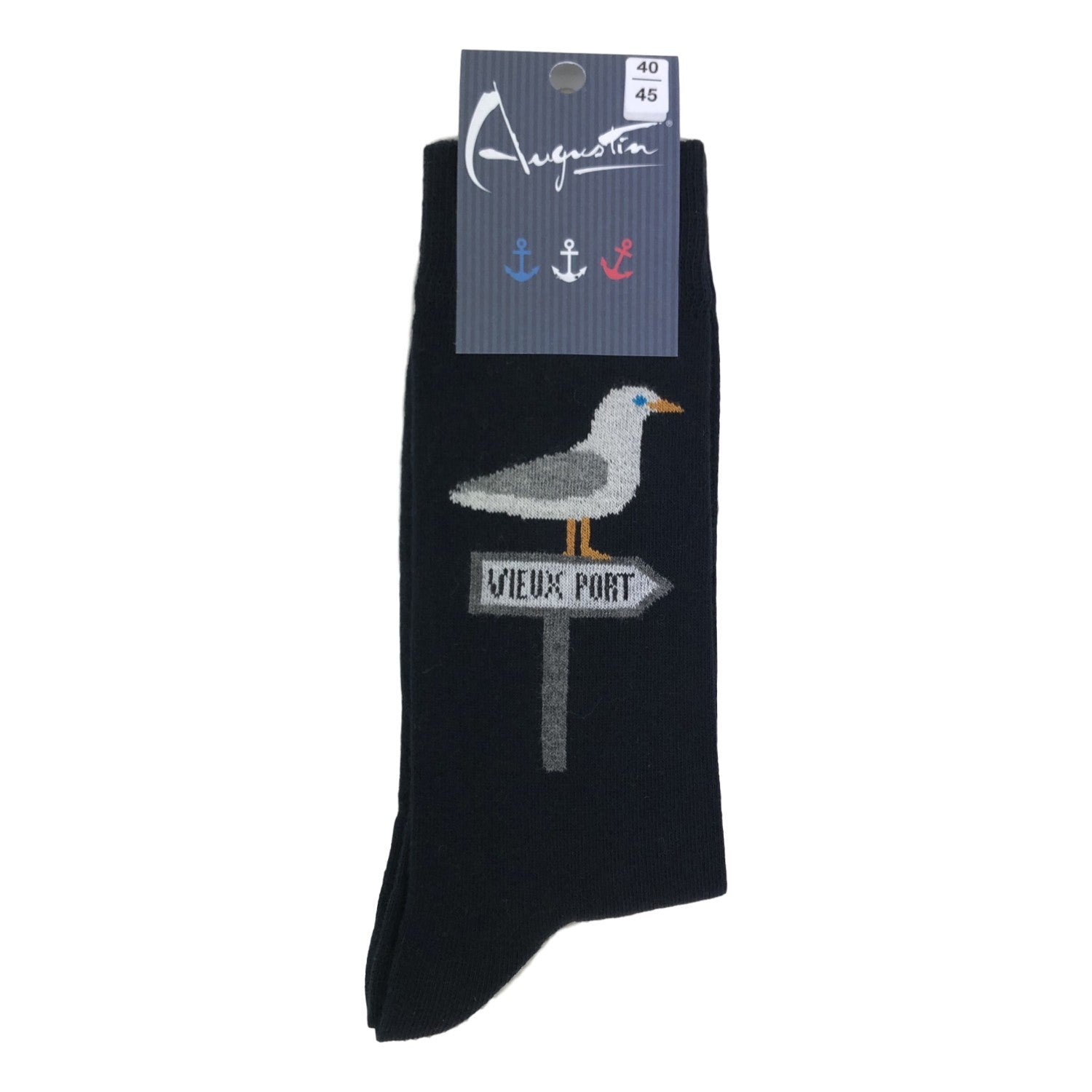 Chaussettes Vieux Port – Boutique Augustin (vue 2)