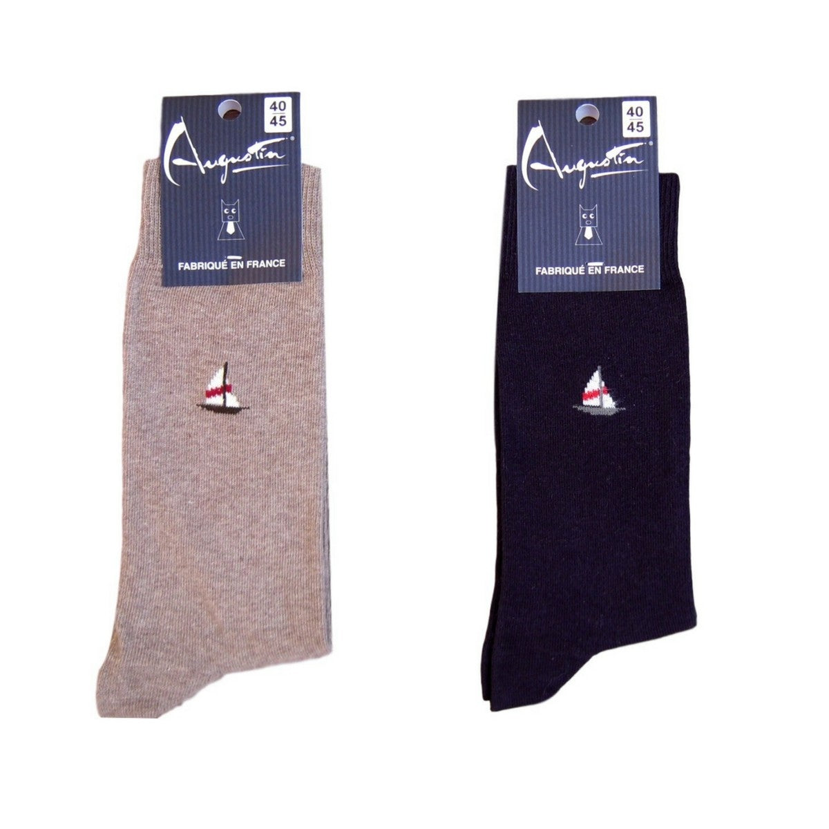 Chaussettes Voilier – Boutique Augustin (vue 2)