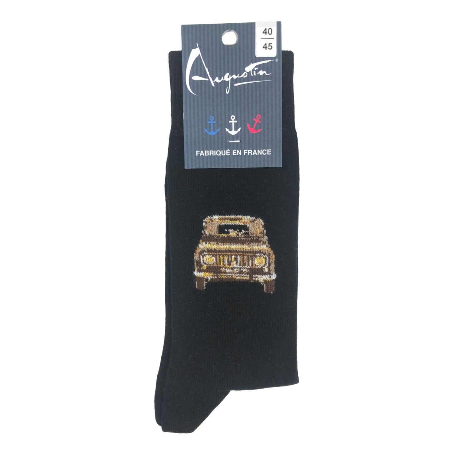 Chaussettes voiture 4L Renault – Boutique Augustin (vue 4)