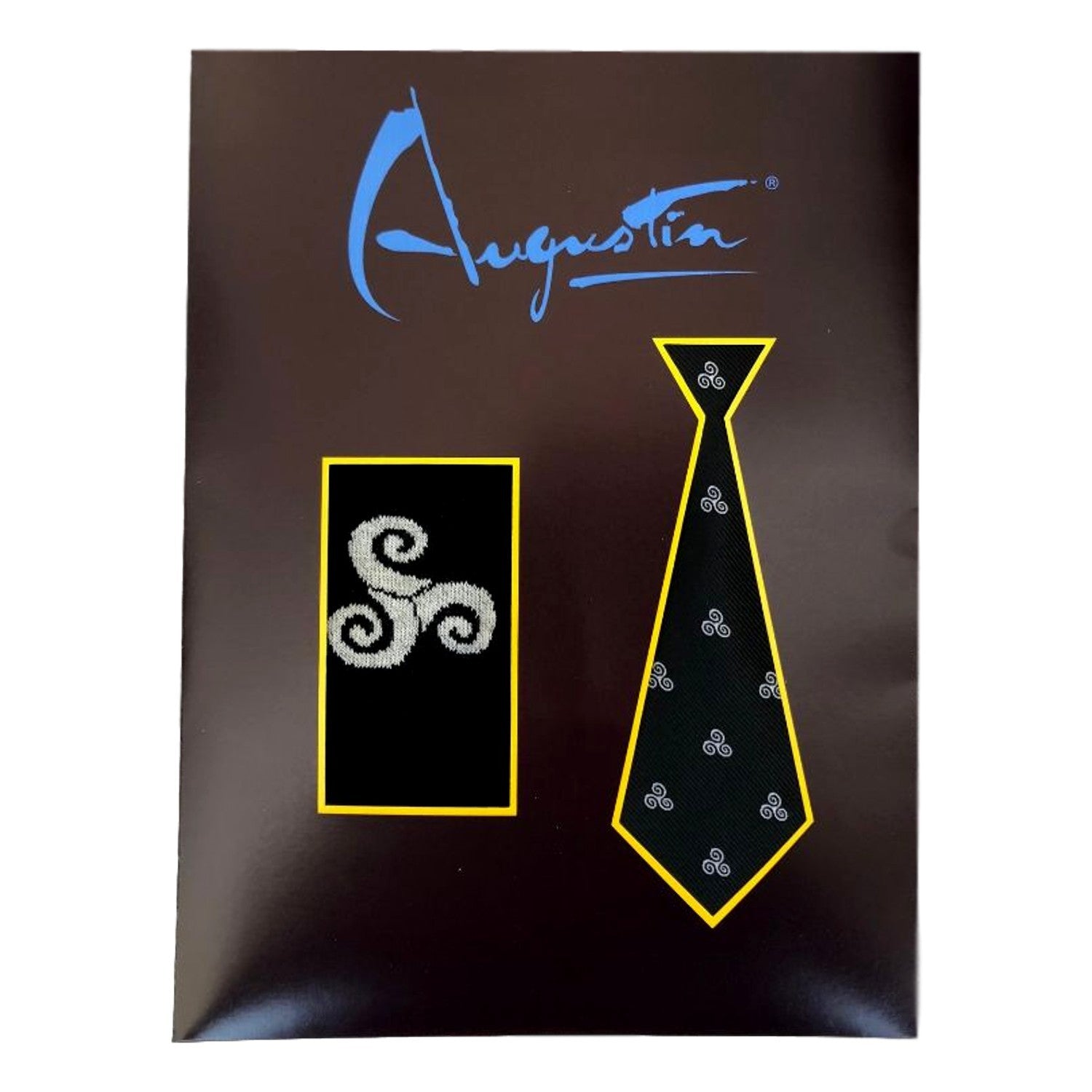 Coffret cravate & chaussettes Triskell – Boutique Augustin (vue 2)